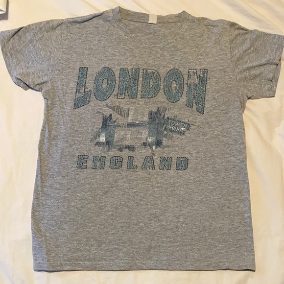 Vintage London Grey Tee - Picture 6 of 10